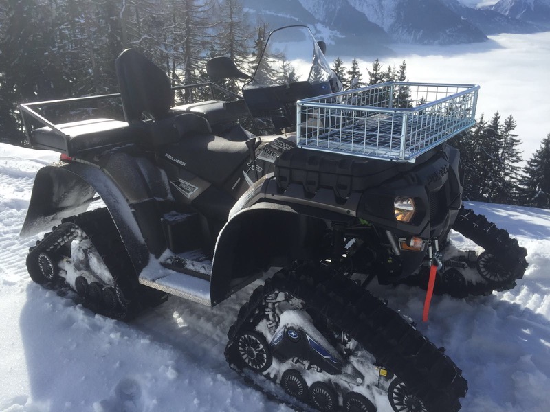 Polaris ATV mit Raupen Raupenquad